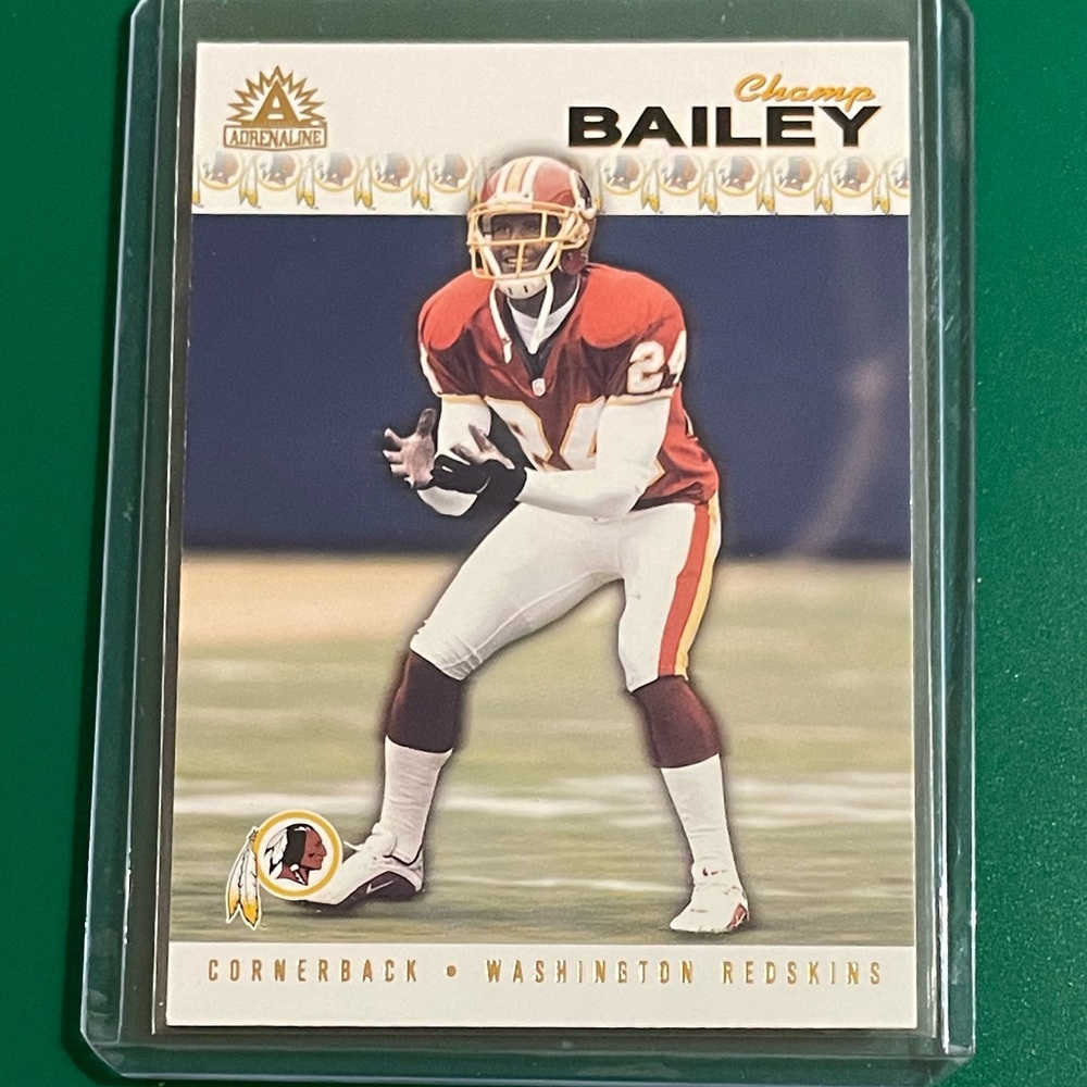 Champ Bailey #280 2002 Pacific Adrenaline Football Trading Card